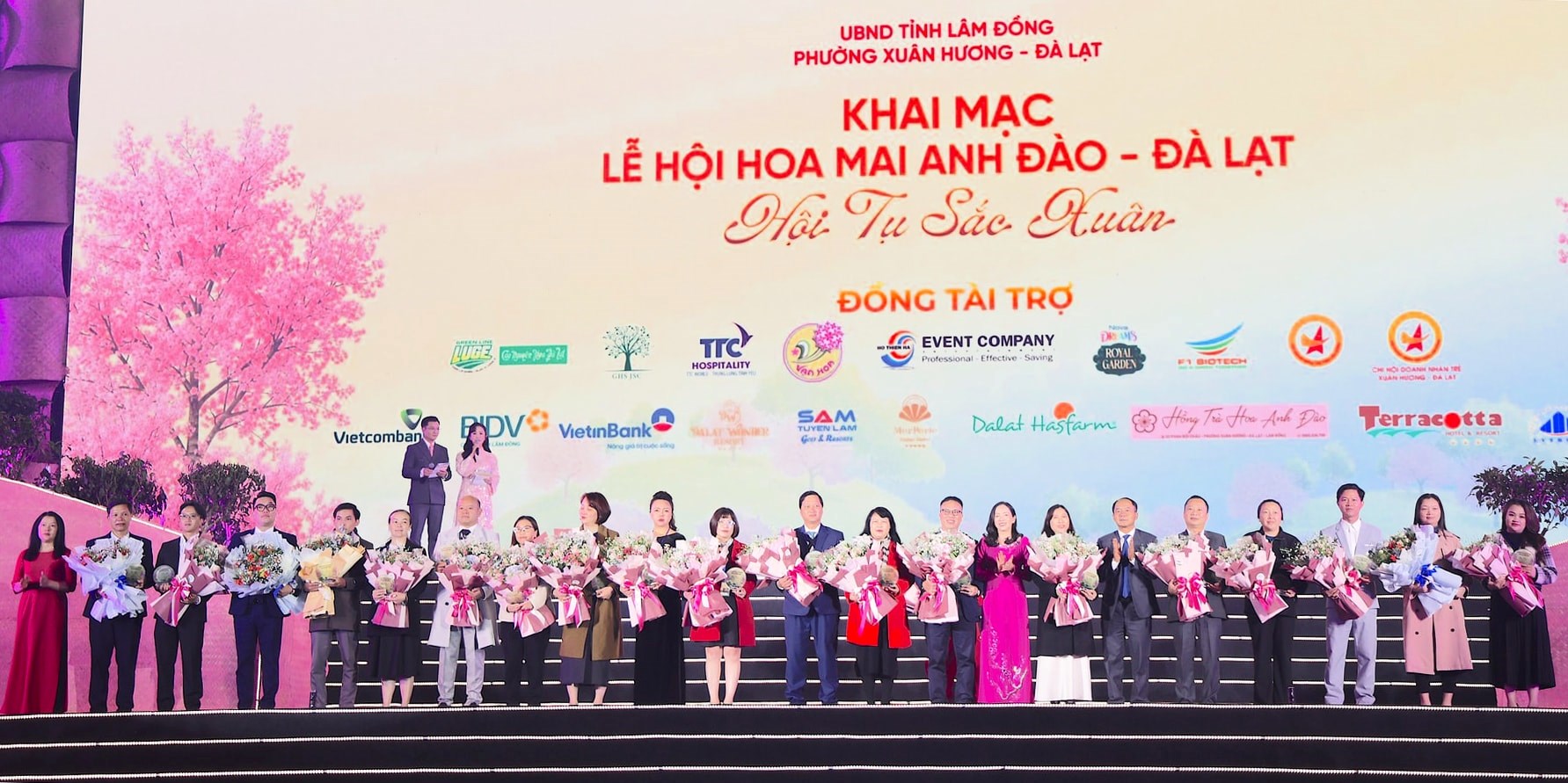 GREENHILLS ĐỒNG HÀNH CÙNG UBND PHƯỜNG XUÂN HƯƠNG LONG TRỌNG KHAI MẠC LỄ HỘI HOA MAI ANH ĐÀO ĐÀ LẠT – XUÂN 2026